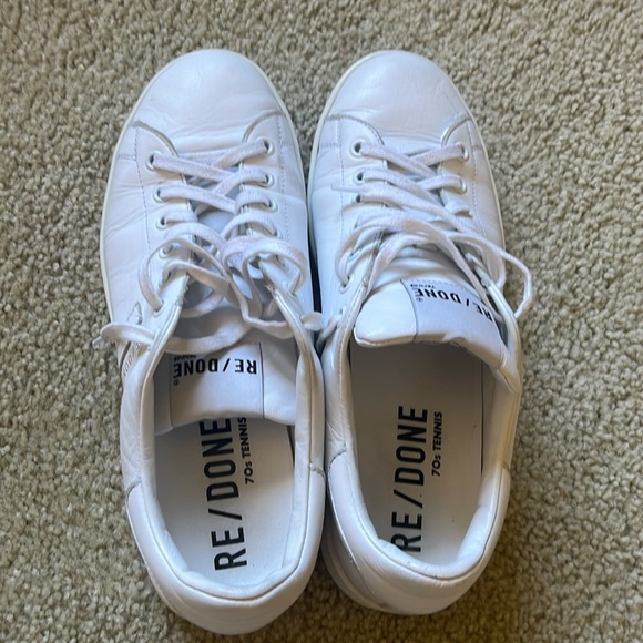Re/Done Leather sneakers - Picture 1 of 5